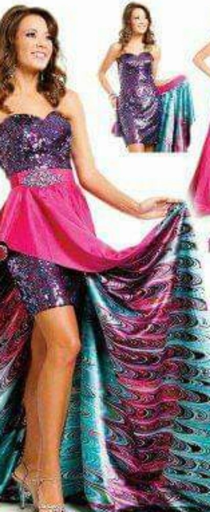 Woman Pageant Runway Dress